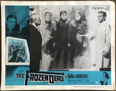 Frozen Dead Lobby Card Set Of 8 image 4