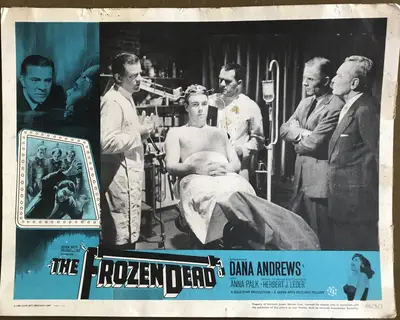 Frozen Dead Lobby Card Set Of 8 image 8