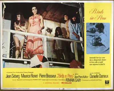 Birds in Peru Lobby Card Set Of 8 image 4