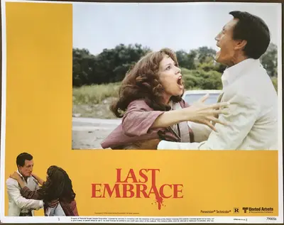 Last Embrace Lobby Card Set Of 8 image 2