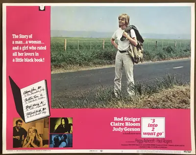 3 Into 2 Won't Go Lobby Card Set Of 8 image 1