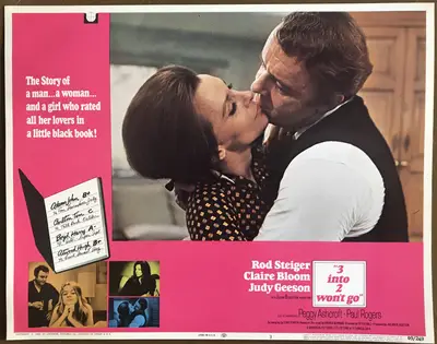 3 Into 2 Won't Go Lobby Card Set Of 8 image 3