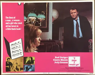 3 Into 2 Won't Go Lobby Card Set Of 8 image 8