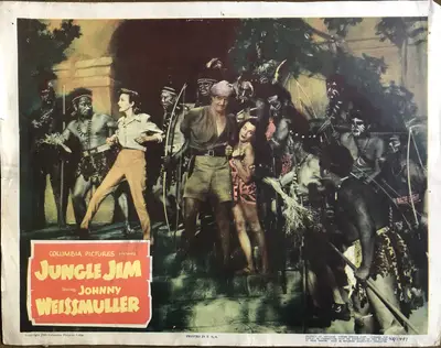 Jungle Jim Lobby Card Sewt Of 8 image 5