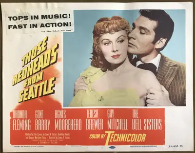Those Redheads from Seattle Lobby Card Set Of 8 image 1