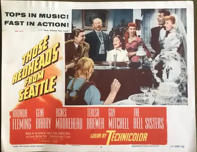 Those Redheads from Seattle Lobby Card Set Of 8 image 4