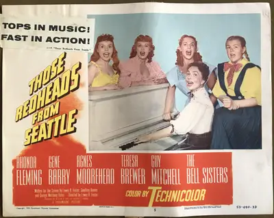 Those Redheads from Seattle Lobby Card Set Of 8 image 5