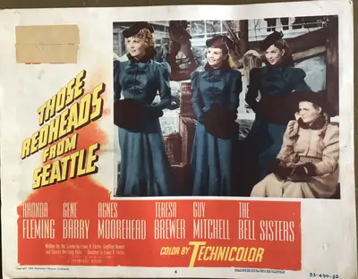Those Redheads from Seattle Lobby Card Set Of 8 image 6