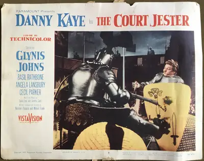 Court Jester Lobby Card Set Of 8 image 4