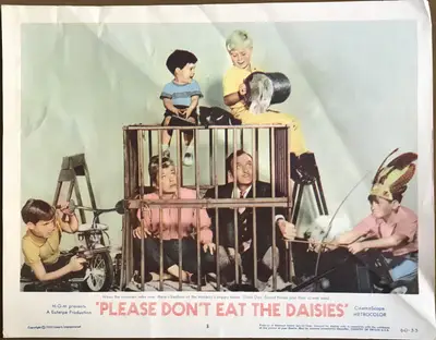 Please Don't Eat the Daisies Lobby Card Set Of 8 image 3
