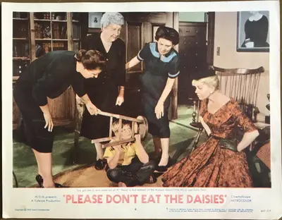 Please Don't Eat the Daisies Lobby Card Set Of 8 image 4