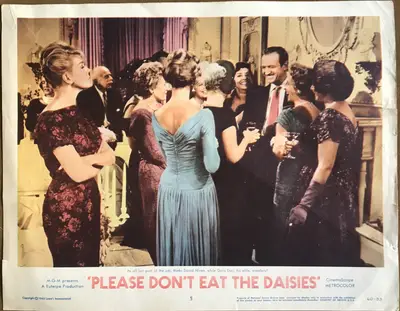Please Don't Eat the Daisies Lobby Card Set Of 8 image 5