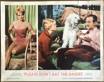 Please Don't Eat the Daisies Lobby Card Set Of 8 image 6