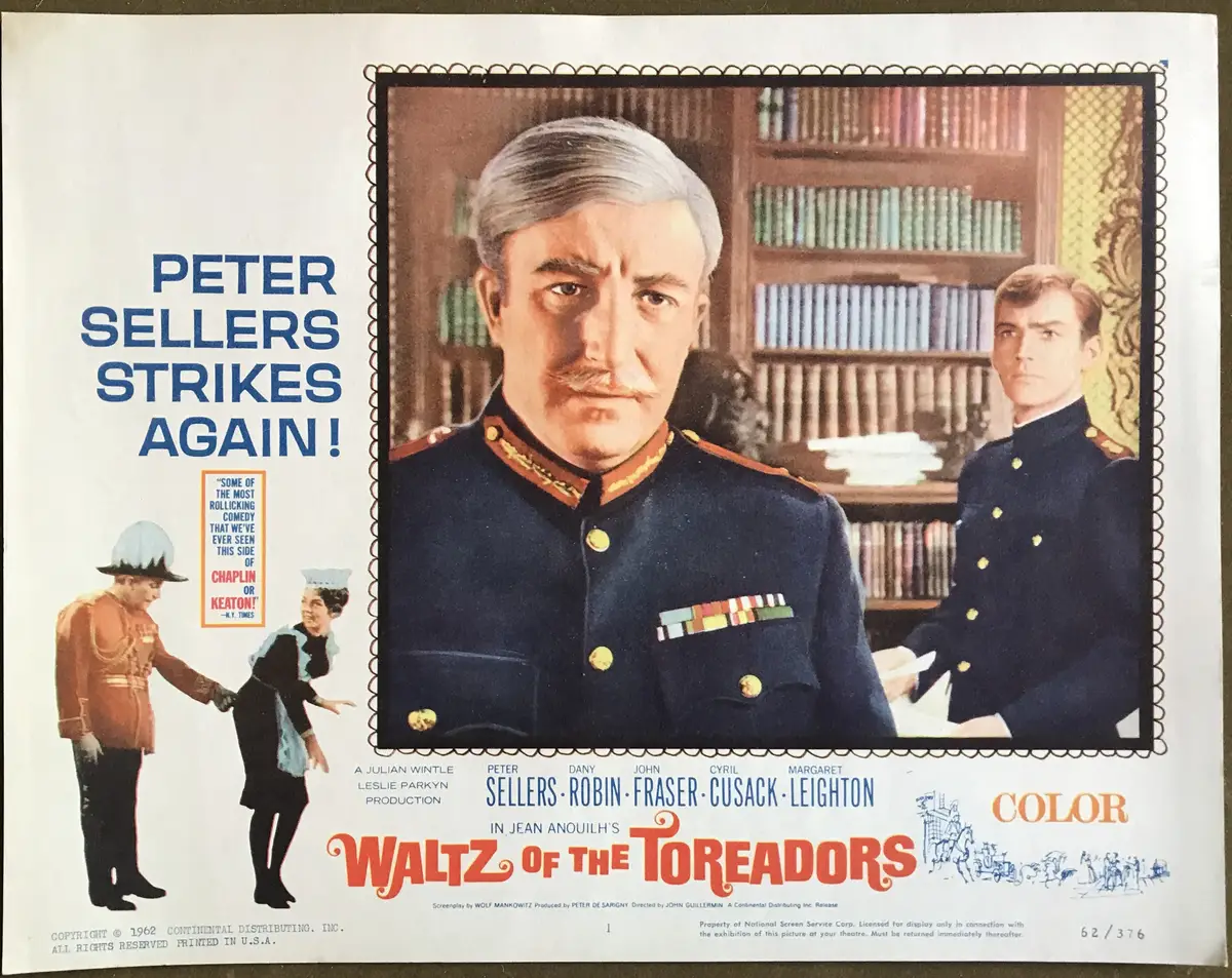 Waltz of the Toreadors Lobby Card Set Of 8