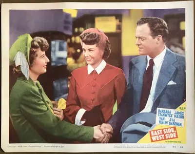East Side, West Side Lobby Card Set Of 8 image 5