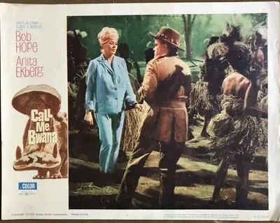 Call Me Bwana Lobby Card Set Of 8 image 5