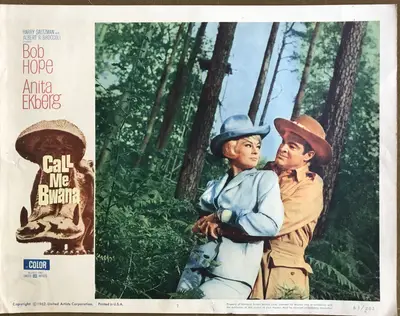 Call Me Bwana Lobby Card Set Of 8 image 7