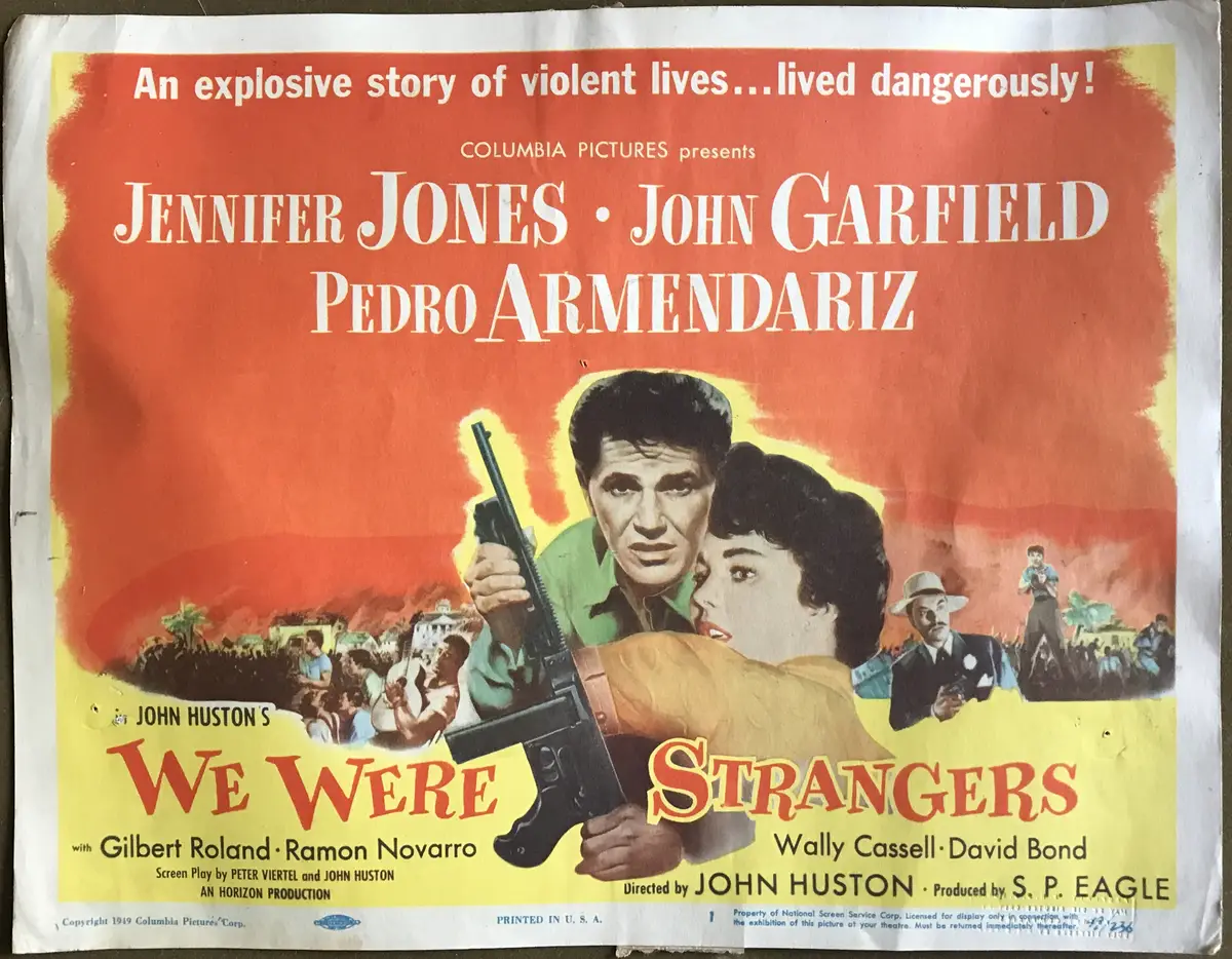 We Were Strangers Lobby Card Set Of 8