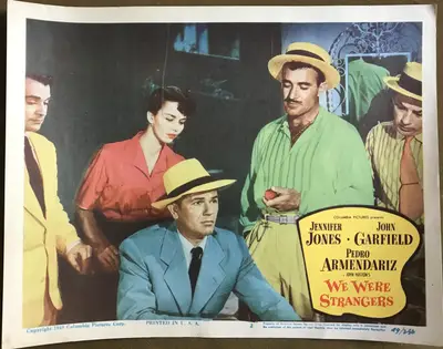 We Were Strangers Lobby Card Set Of 8 image 2