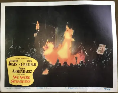 We Were Strangers Lobby Card Set Of 8 image 3