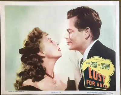 Lust for Gold Lobby Card Set Of 8 image 4