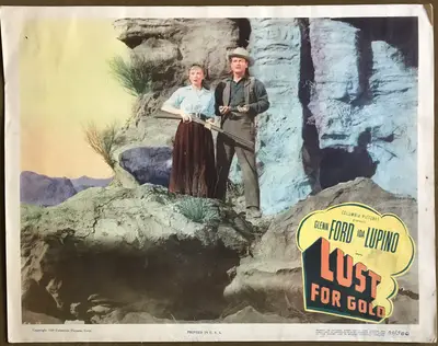 Lust for Gold Lobby Card Set Of 8 image 5