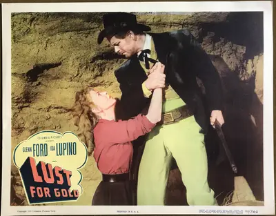 Lust for Gold Lobby Card Set Of 8 image 6