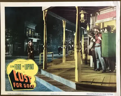 Lust for Gold Lobby Card Set Of 8 image 7