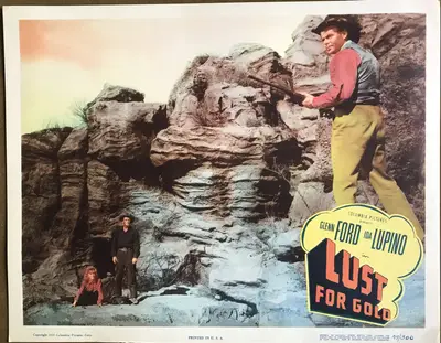 Lust for Gold Lobby Card Set Of 8 image 8