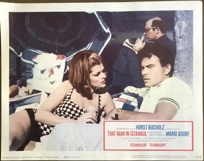 That Man in Istanbul Lobby Card Set Of 8 image 3
