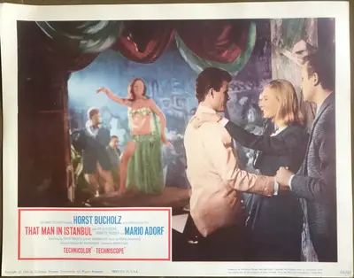 That Man in Istanbul Lobby Card Set Of 8 image 6