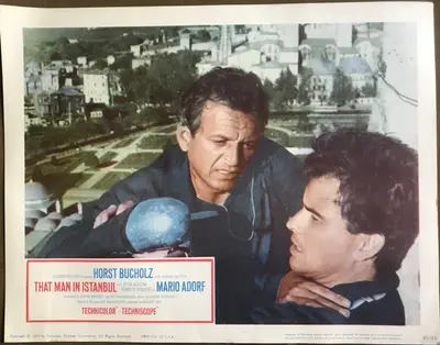 That Man in Istanbul Lobby Card Set Of 8 image 7