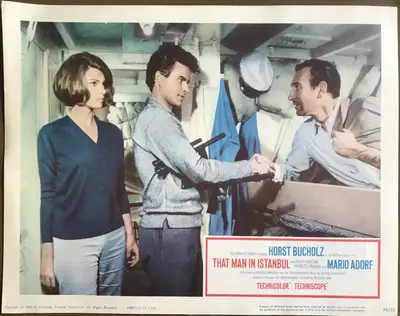 That Man in Istanbul Lobby Card Set Of 8 image 8