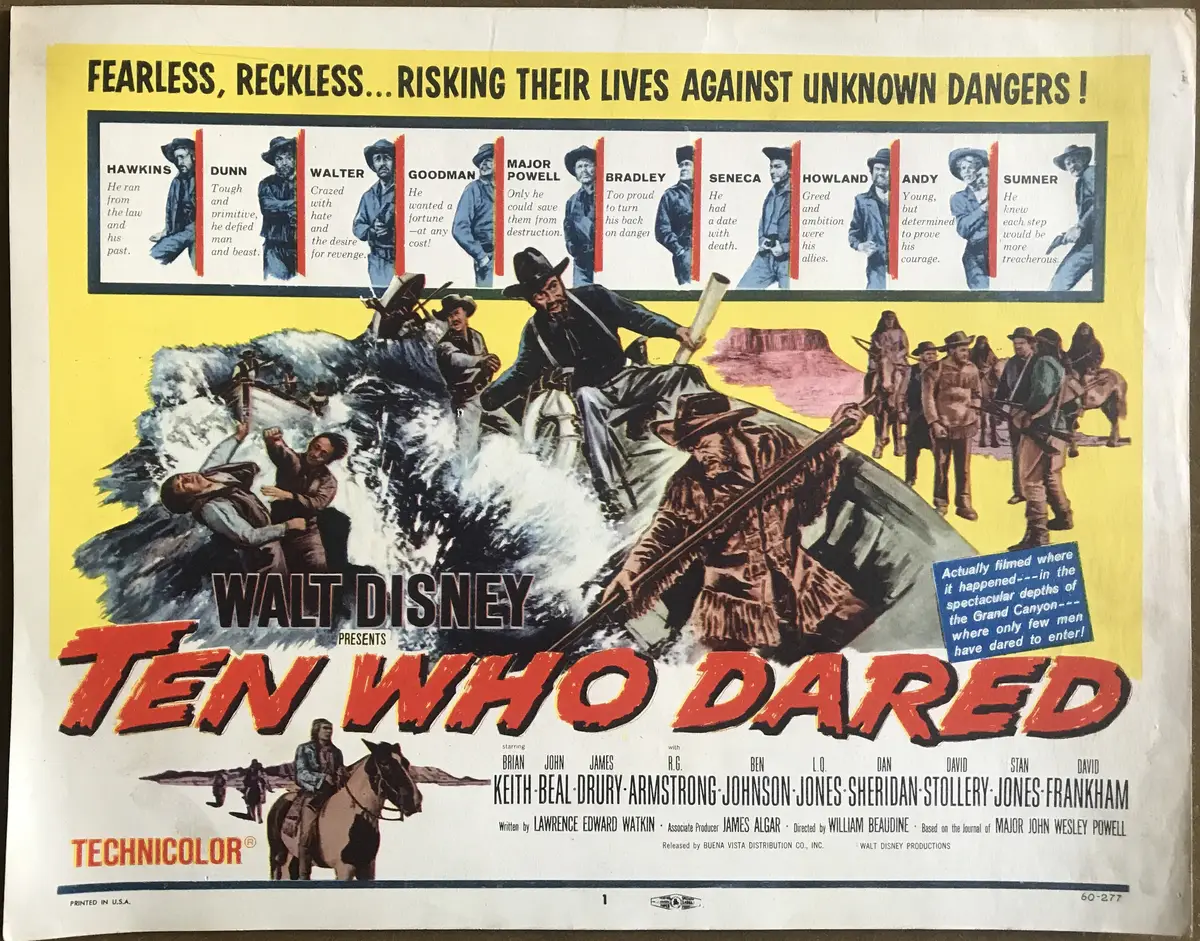 Ten Who Dared Lobby Card Set Of 8