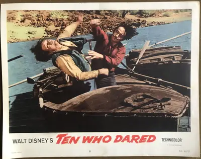 Ten Who Dared Lobby Card Set Of 8 image 2