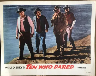 Ten Who Dared Lobby Card Set Of 8 image 4