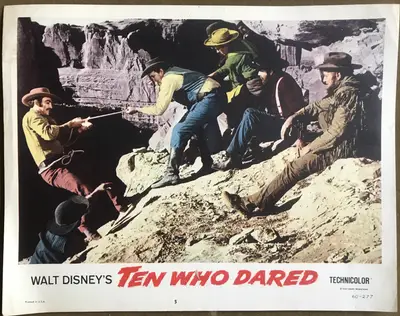 Ten Who Dared Lobby Card Set Of 8 image 5