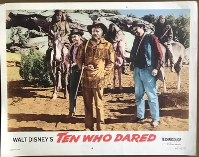 Ten Who Dared Lobby Card Set Of 8 image 6