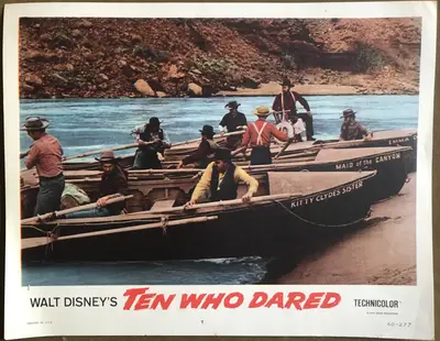 Ten Who Dared Lobby Card Set Of 8 image 7