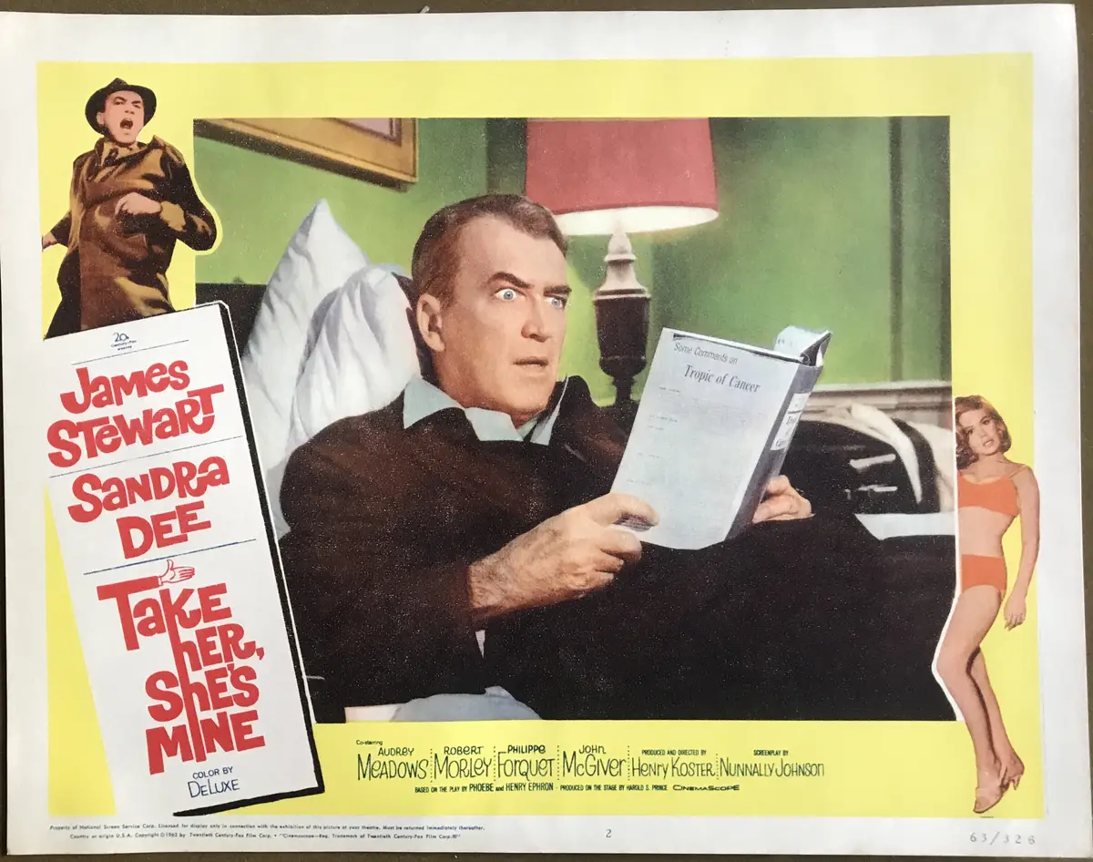 Take Her, She's Mine Lobby Card Set Of 8