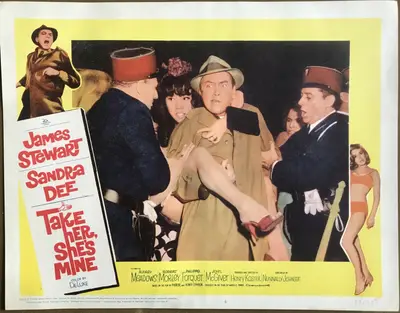 Take Her, She's Mine Lobby Card Set Of 8 image 4