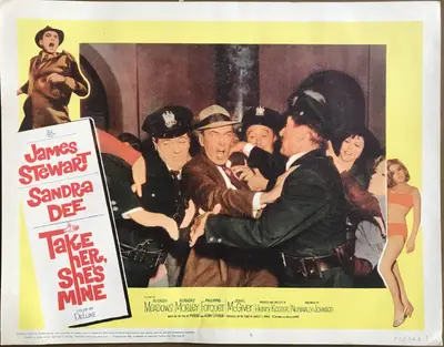 Take Her, She's Mine Lobby Card Set Of 8 image 6