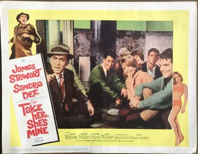 Take Her, She's Mine Lobby Card Set Of 8 image 7