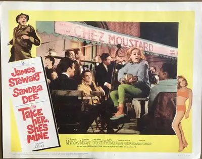 Take Her, She's Mine Lobby Card Set Of 8 image 8