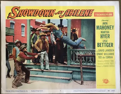 Showdown at Abilene Lobby Card Set Of 8 image 4