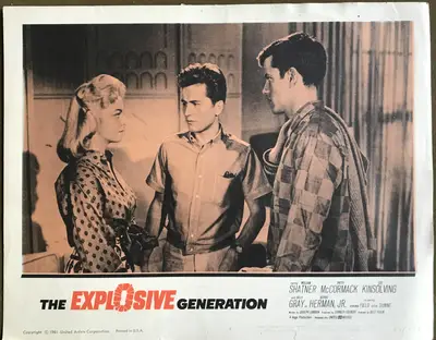 Explosive Generation Lobby Card Set Of 8 image 1