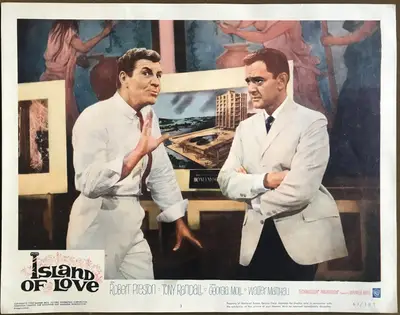 Island of Love Lobby Card Set Of 8 image 3