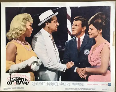 Island of Love Lobby Card Set Of 8 image 4