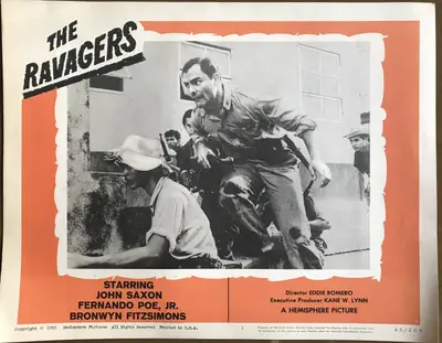 Ravagers Lobby Card Set Of 8 image 4