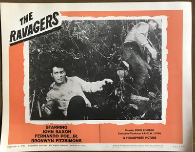 Ravagers Lobby Card Set Of 8 image 6